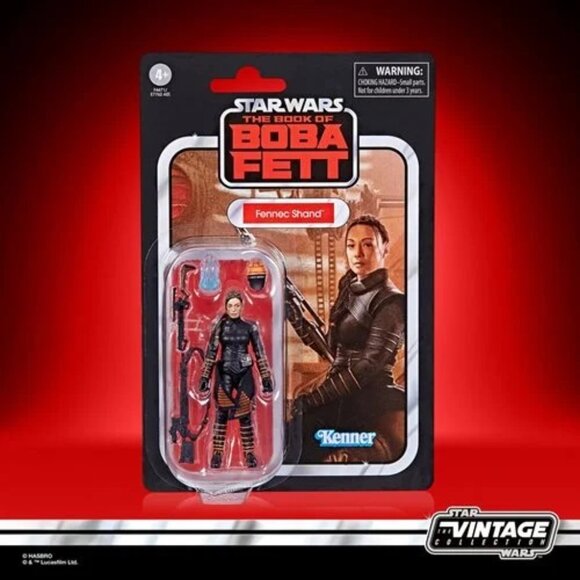 Star Wars The Vintage Collection Fennec Shand 3 3/4-Inch Action Figure - Picture 9 of 9